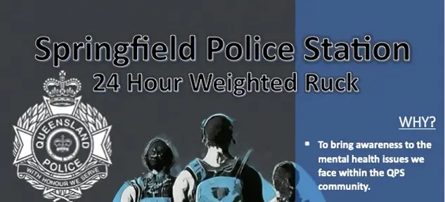 Springfield Police Station 24 Hour Weighted Ruck